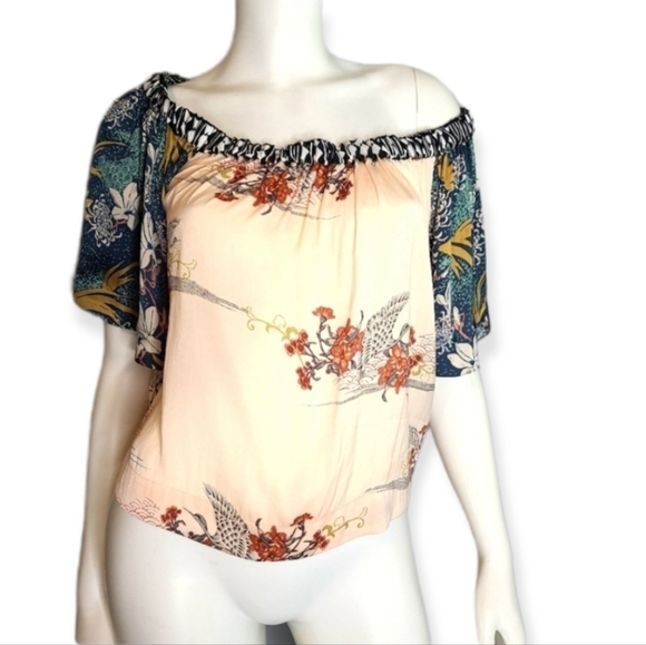 FREE PEOPLE Rockin Rochelle Top sz Xs - Picture 3 of 10